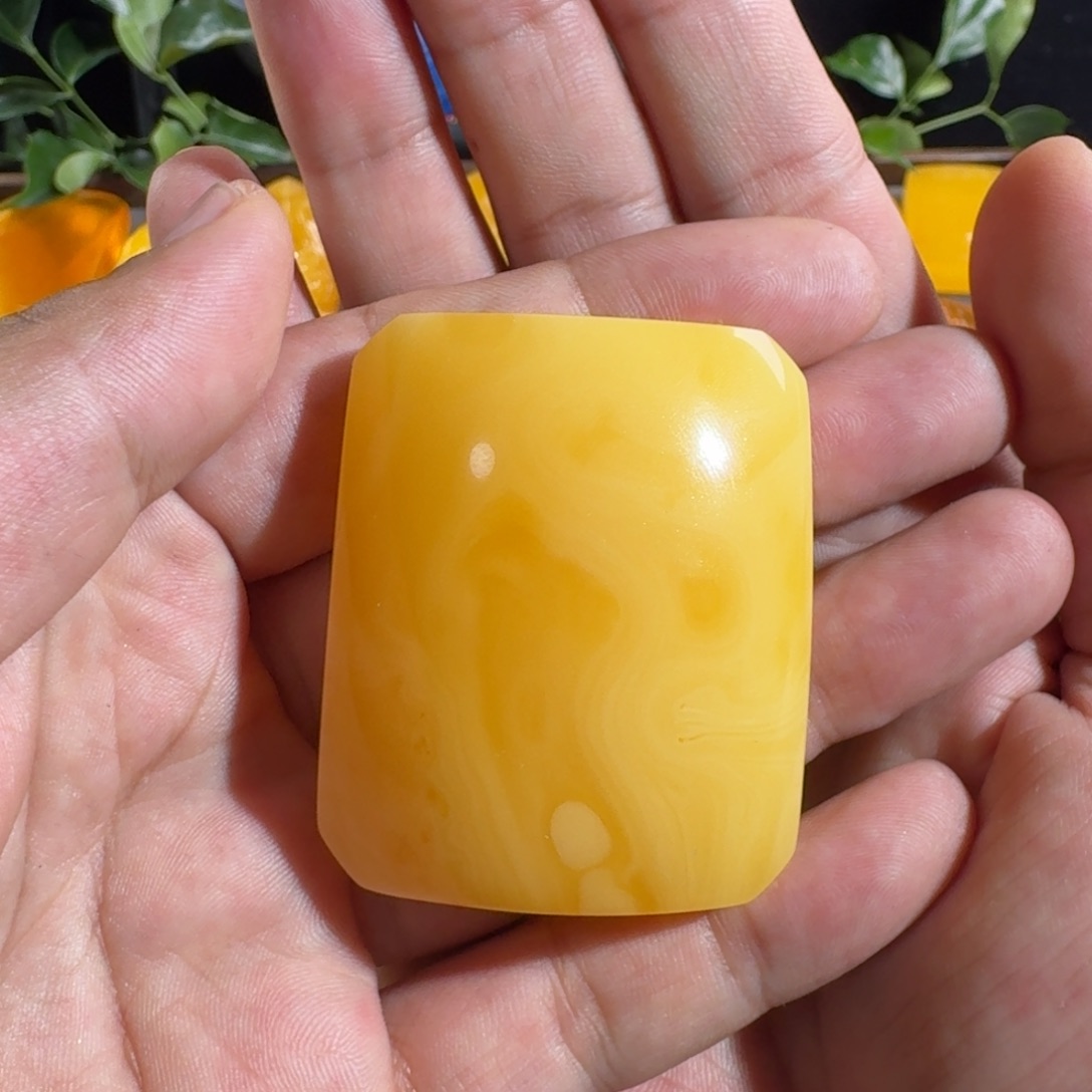 蜜蜡毛衣链未镶嵌