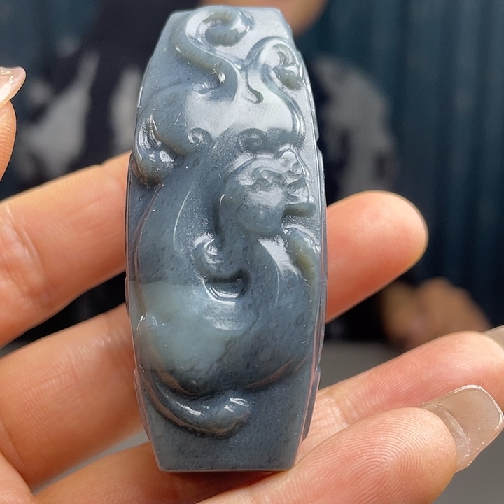 和田玉未镶嵌吊坠(不含链)