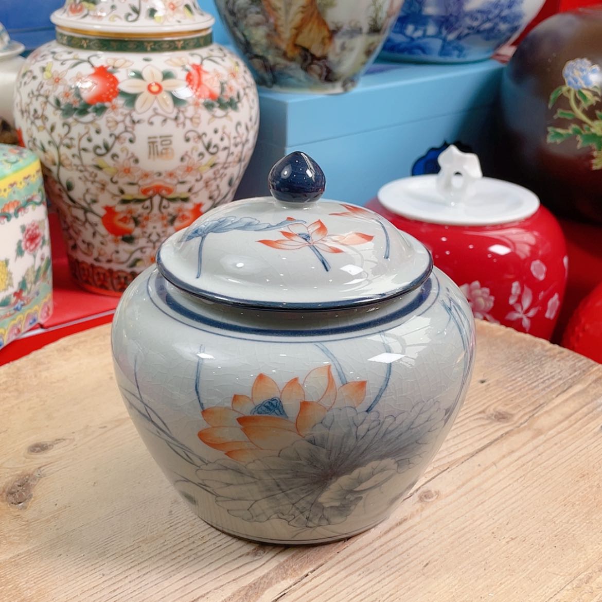 【闪购商品】罐陶瓷茶叶罐密封罐