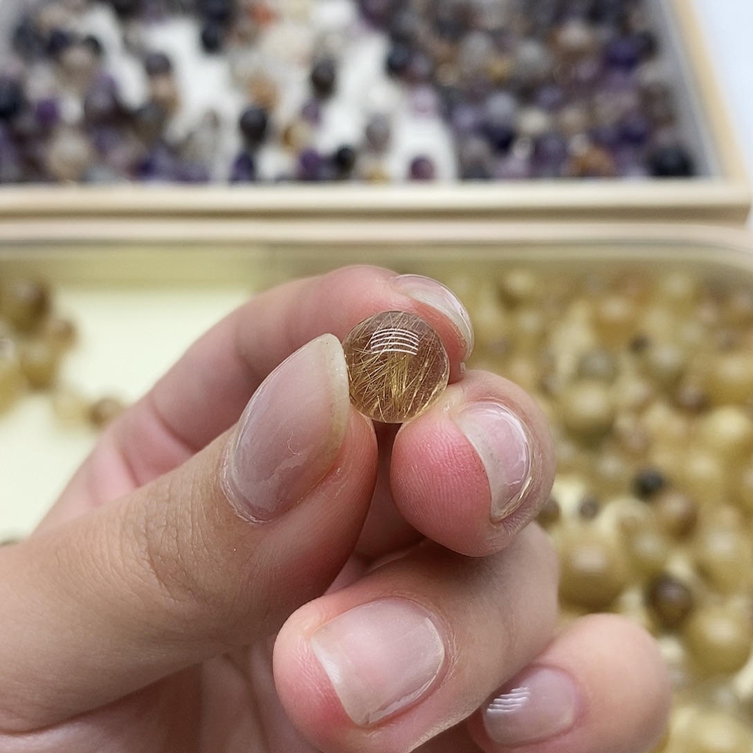 未镶嵌水晶珠宝半成品