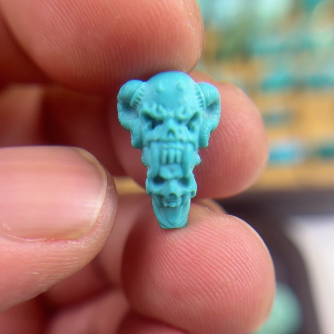 绿松石原矿未镶嵌混***民