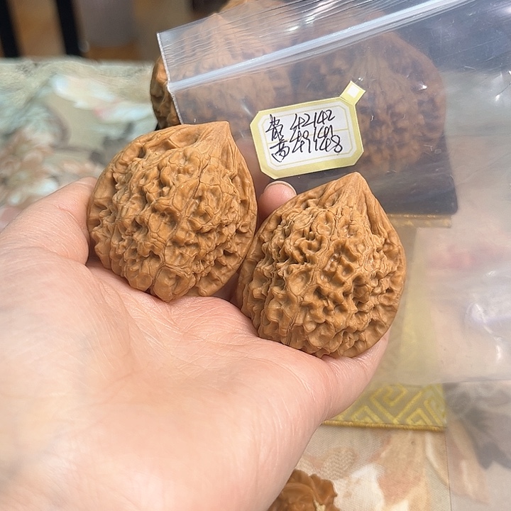 文玩核桃把件官帽