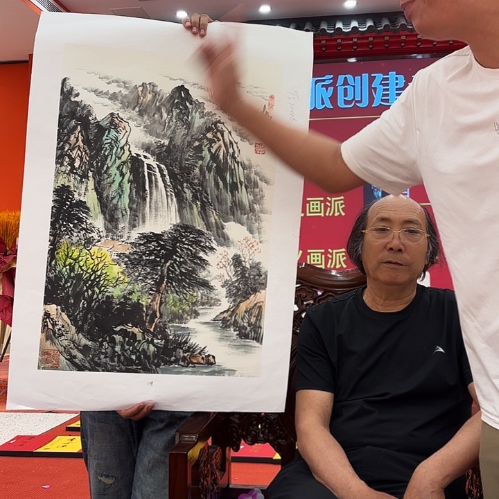 国画杜宝才老师去伪存真