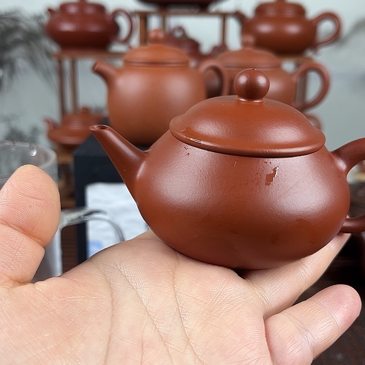 四***堡紫砂茶壶微瑕处理
