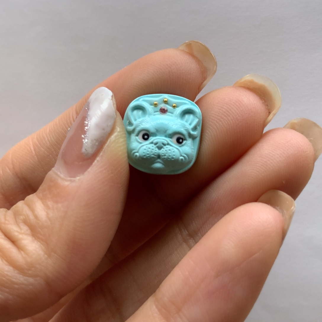 绿松石配饰未镶嵌