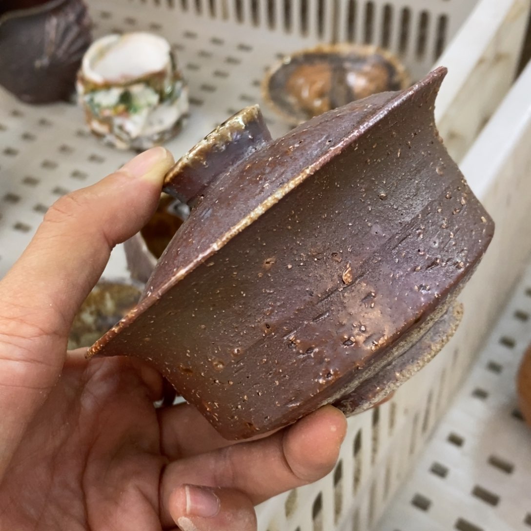 陶园柴烧，精品高货。910瑕疵