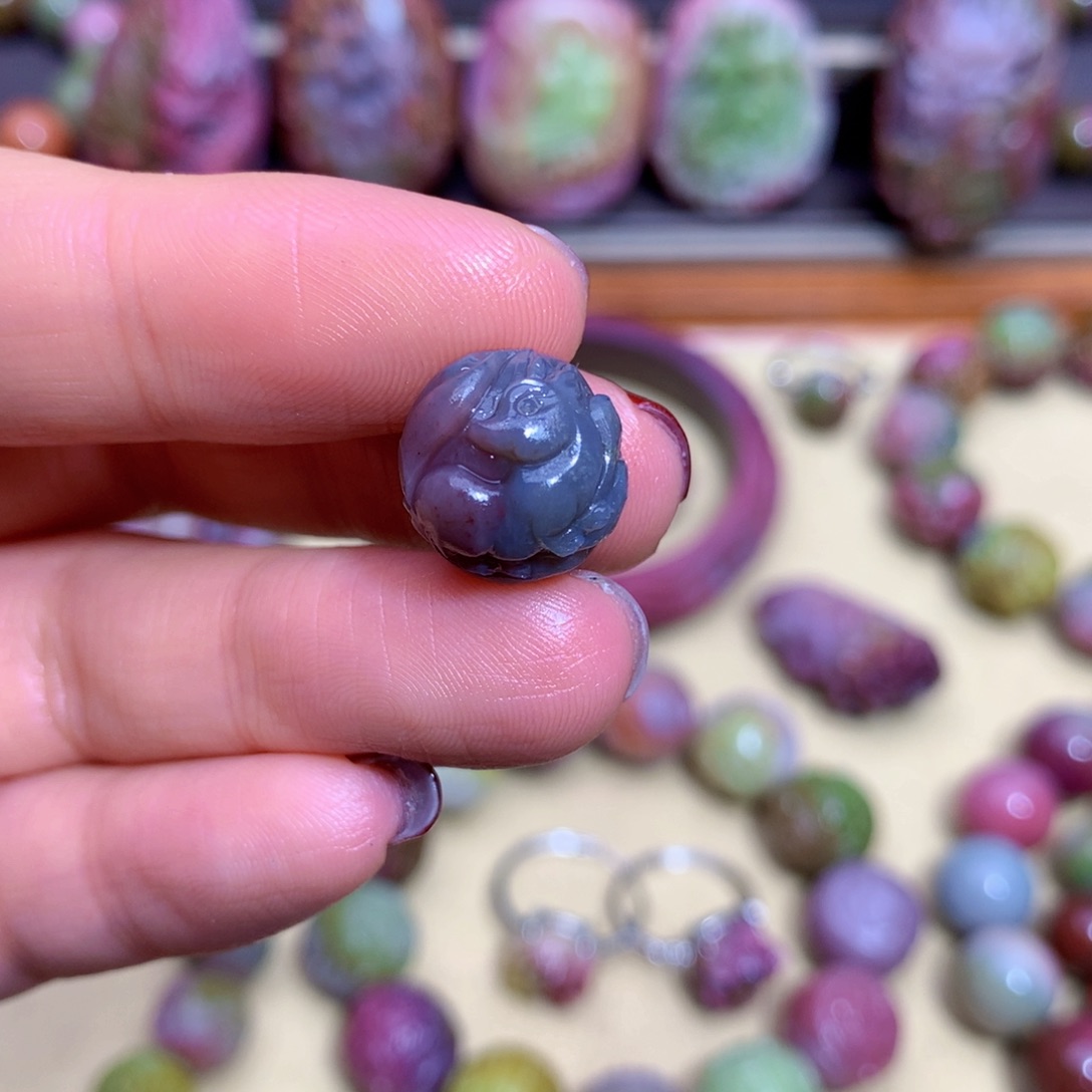 玛瑙挂件未镶嵌盐源