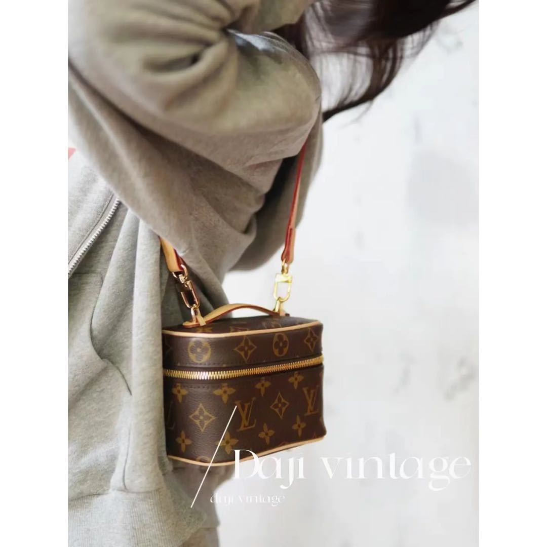 95新 LouisVuitton/路易威登 大吉中古/Lv nice nano手提包