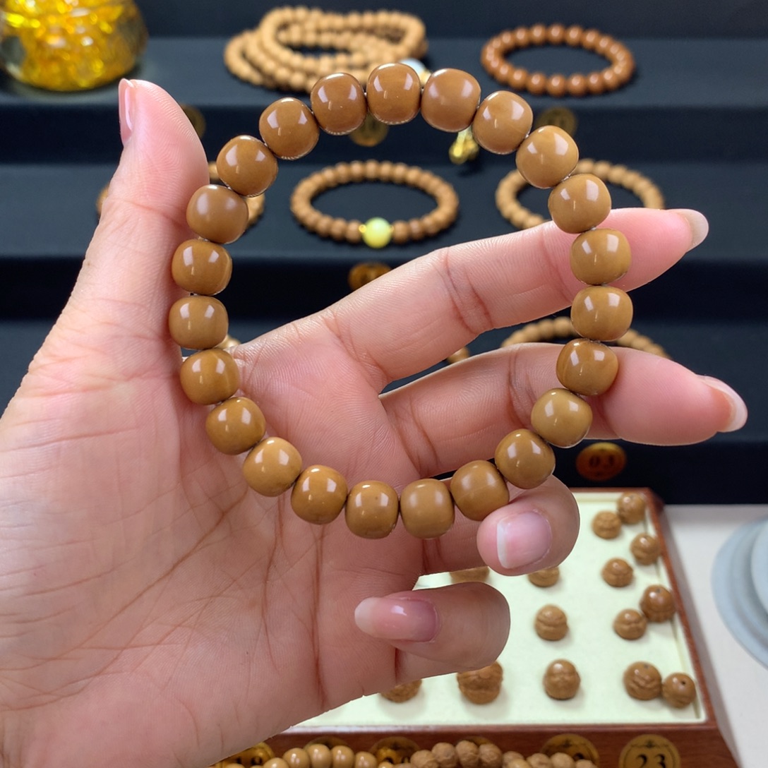 猴头核桃手串猴头核桃原皮原色小老型微瑕款