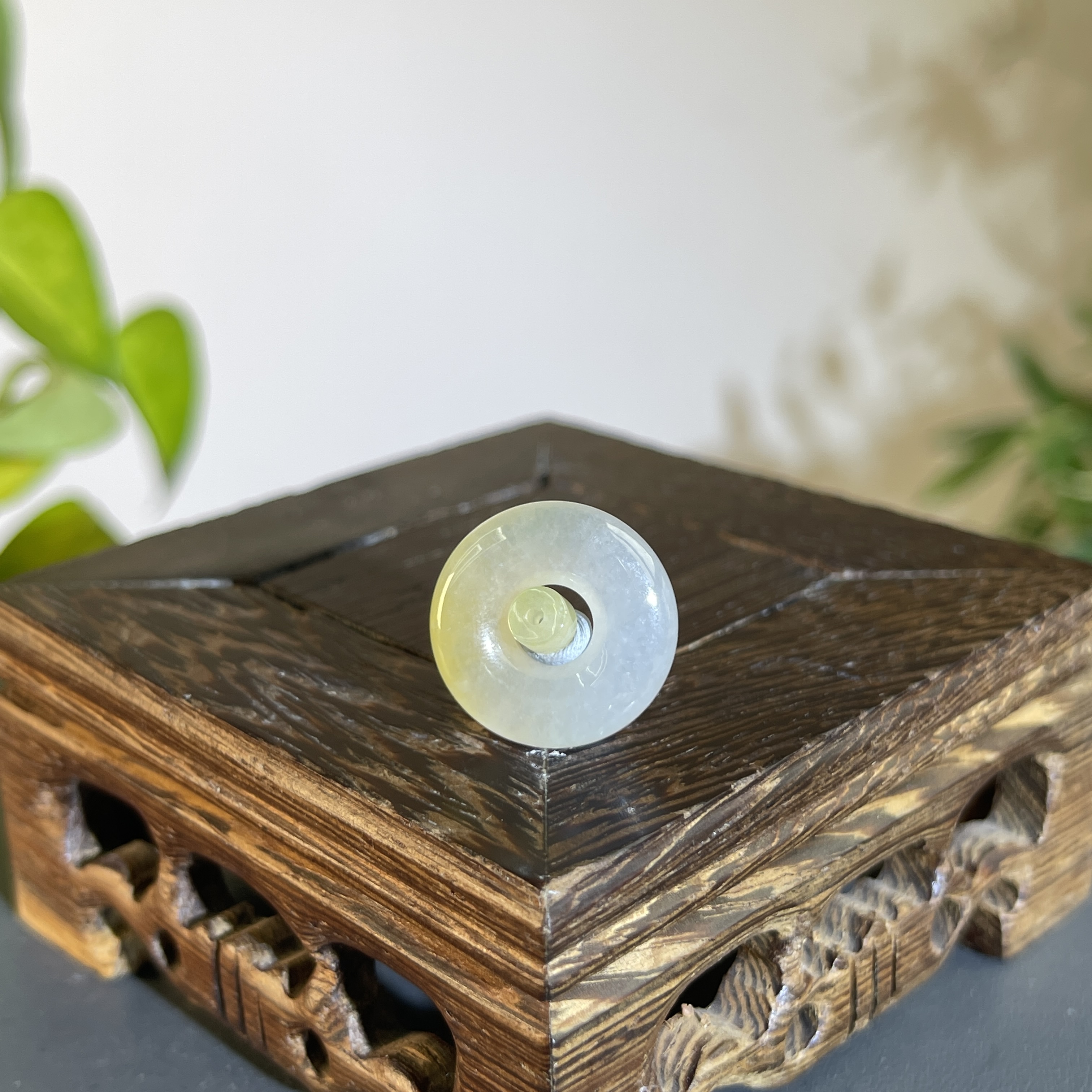 JTAA30-65  天然翡翠缅甸A货  子母扣