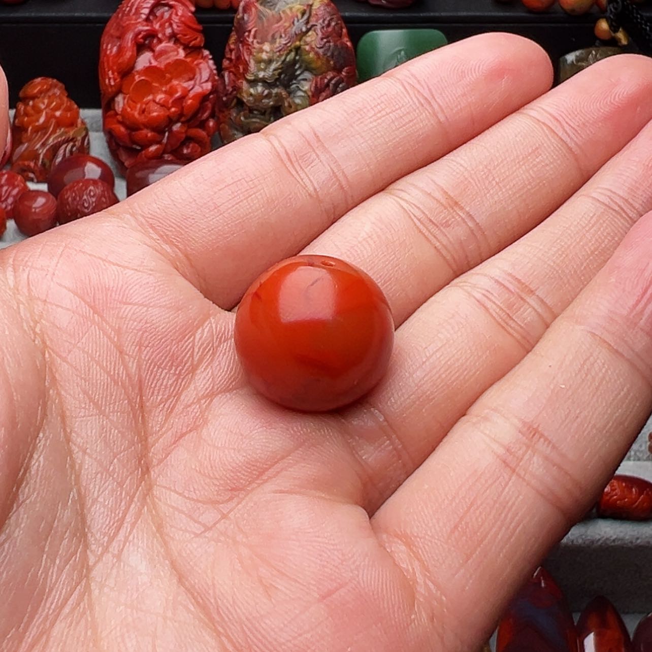 【闪购商品】南红玛瑙珠宝奇石未镶嵌余****