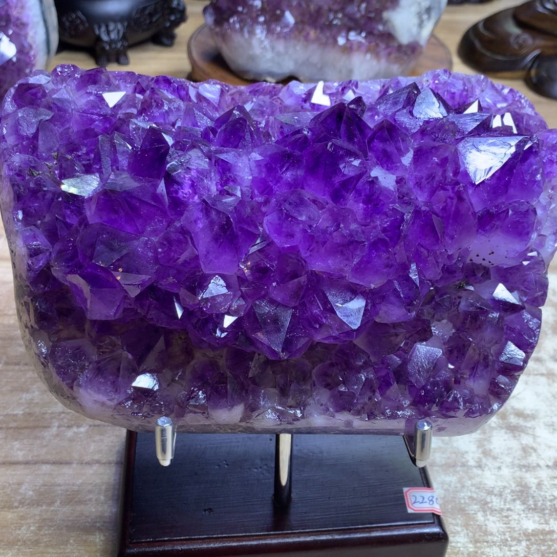 紫晶紫晶摆件未镶嵌