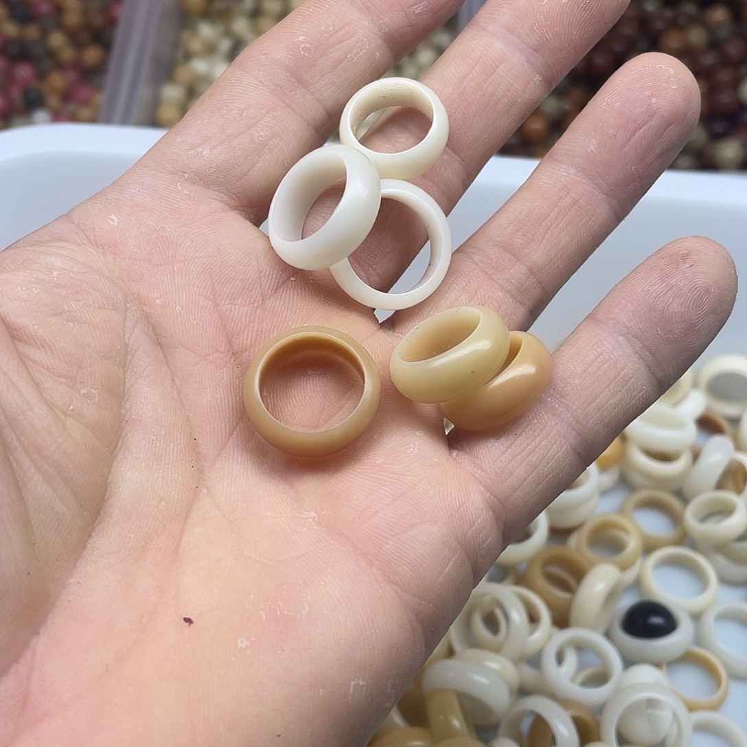 白玉菩提吊坠15➕跑环5颗