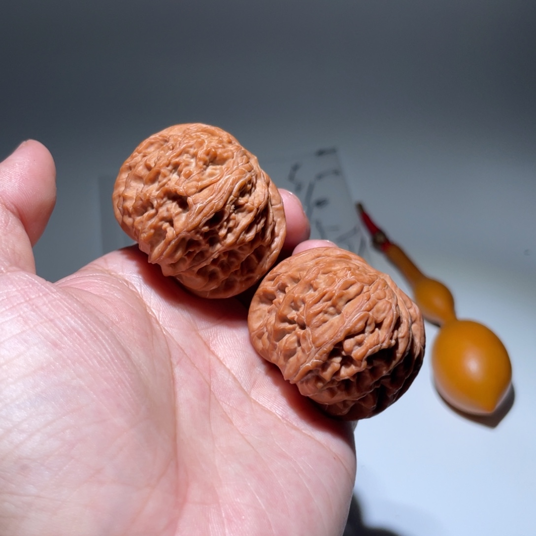 吊坠文玩核桃41全品正磨