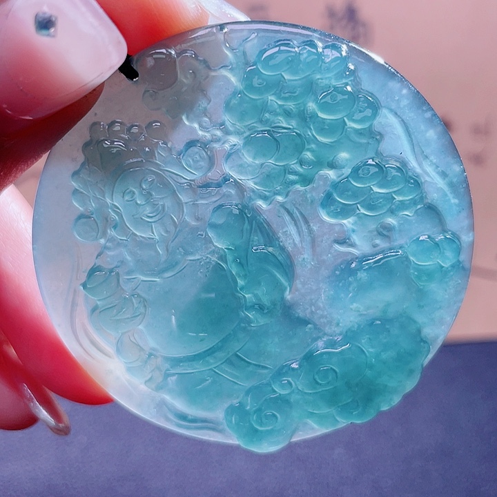 翡翠吊坠(不含链)未镶嵌