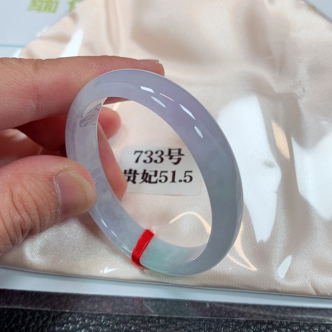 【闪购商品】未镶嵌手镯（贵妃镯）翡翠733号