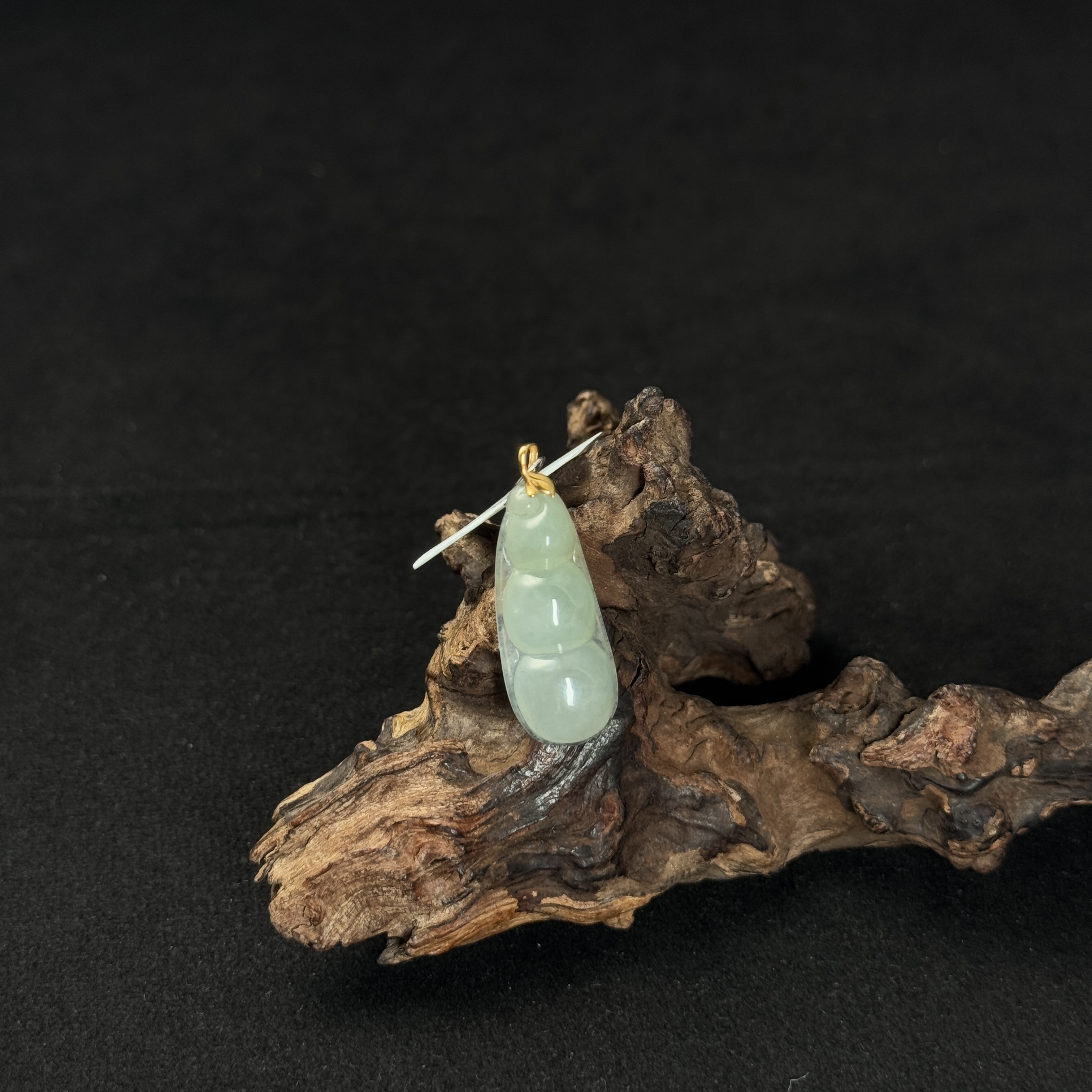 【诚翠拍品第一百一期午】翡翠56吊坠BYT70043金