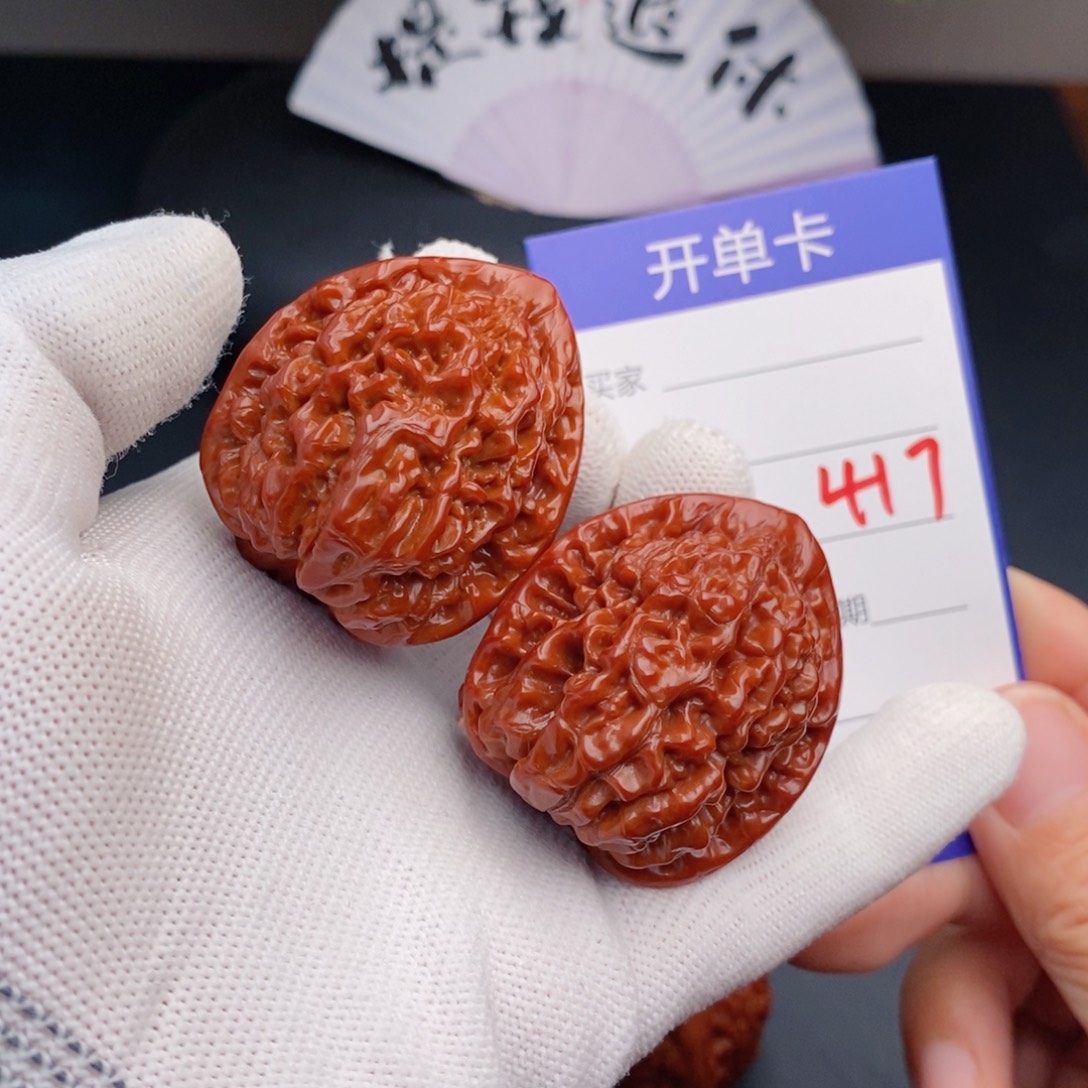 把件文玩核桃38官帽417