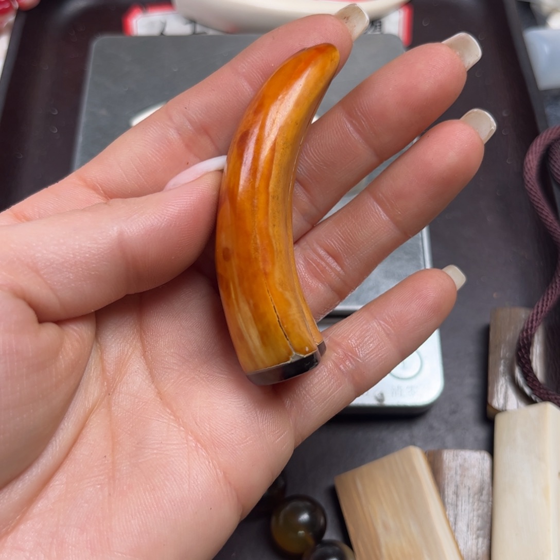 昆****手串/手链驼骨编号245微瑕无售后