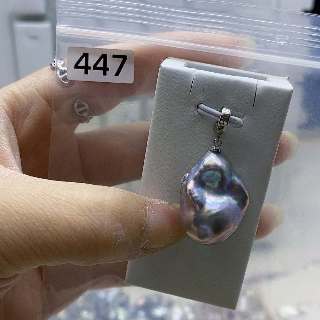 吊坠(不含链)合金淡水珍珠