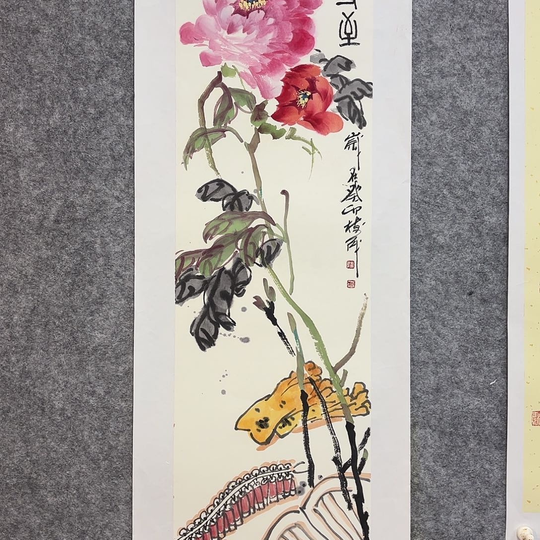 大***具国画手绘花鸟国画作品zem