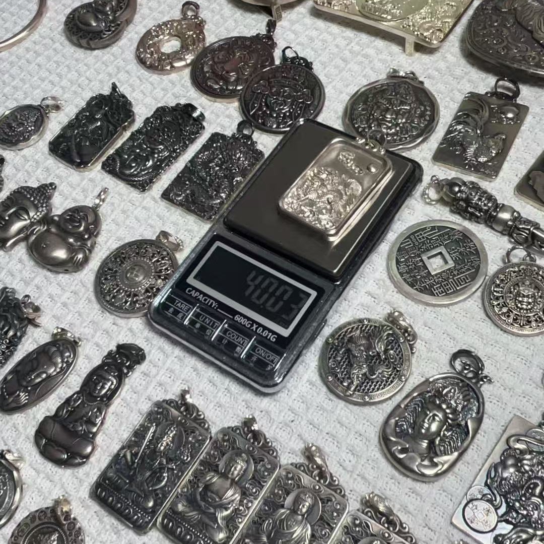 吊坠足银 纯银吊坠貔貅吊坠999足银