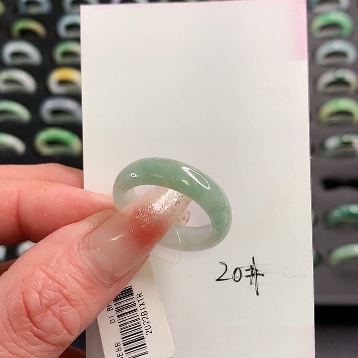 翡翠戒圈未镶嵌f c