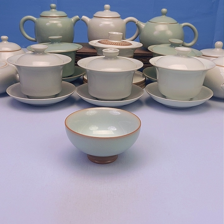 杯天青主人杯原矿原釉原产地