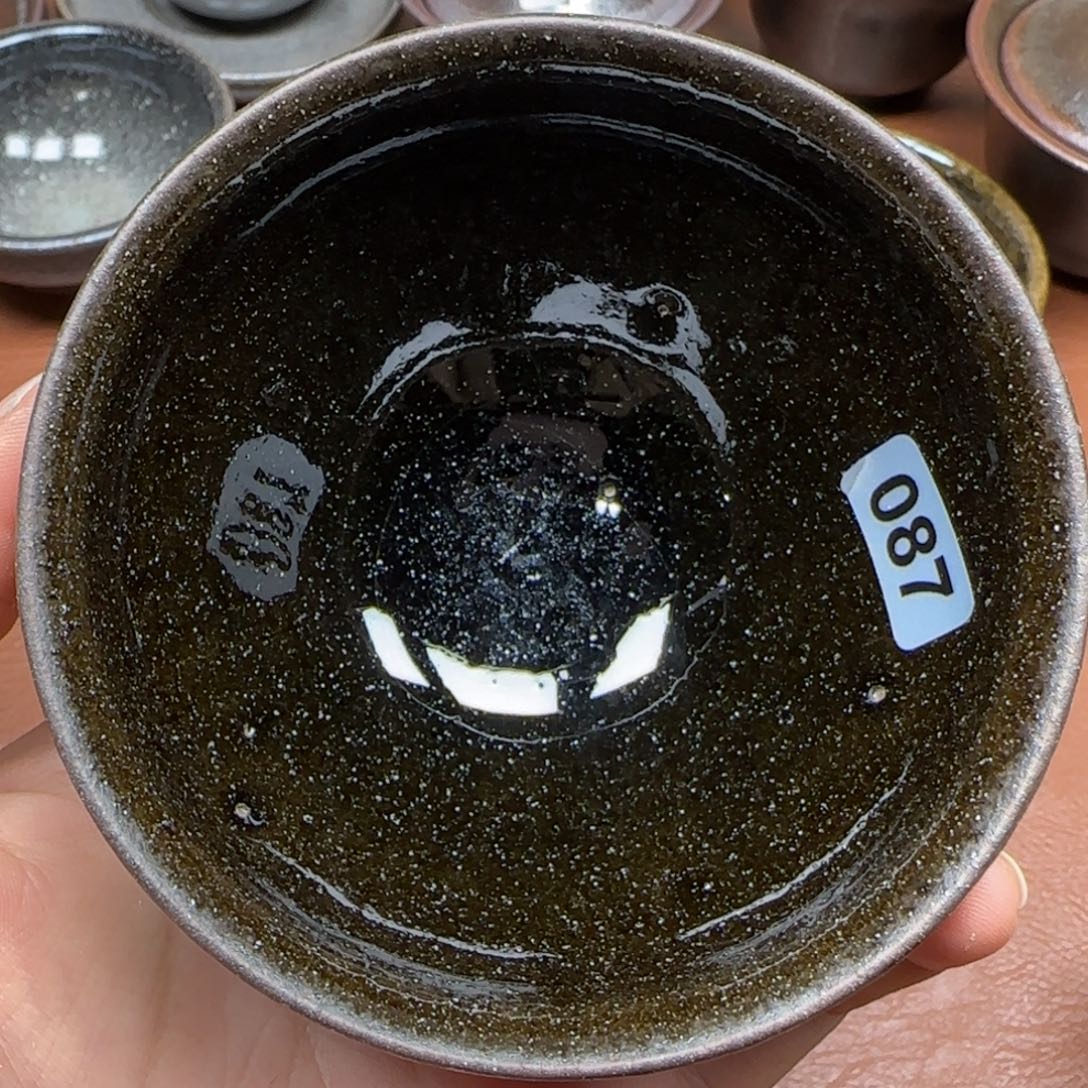 茶盏龙窑柴烧原矿原釉087