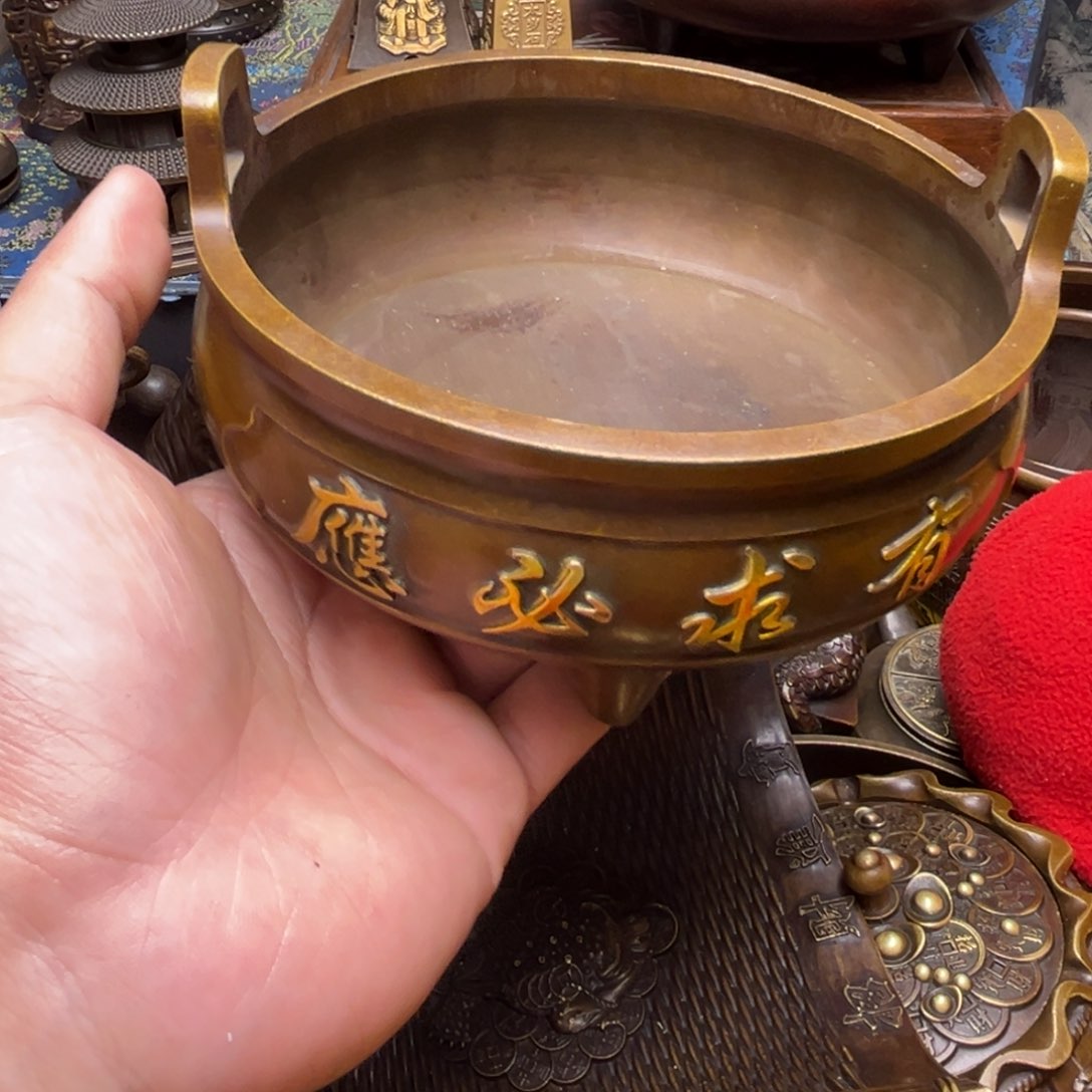 精美铜器，点击下单