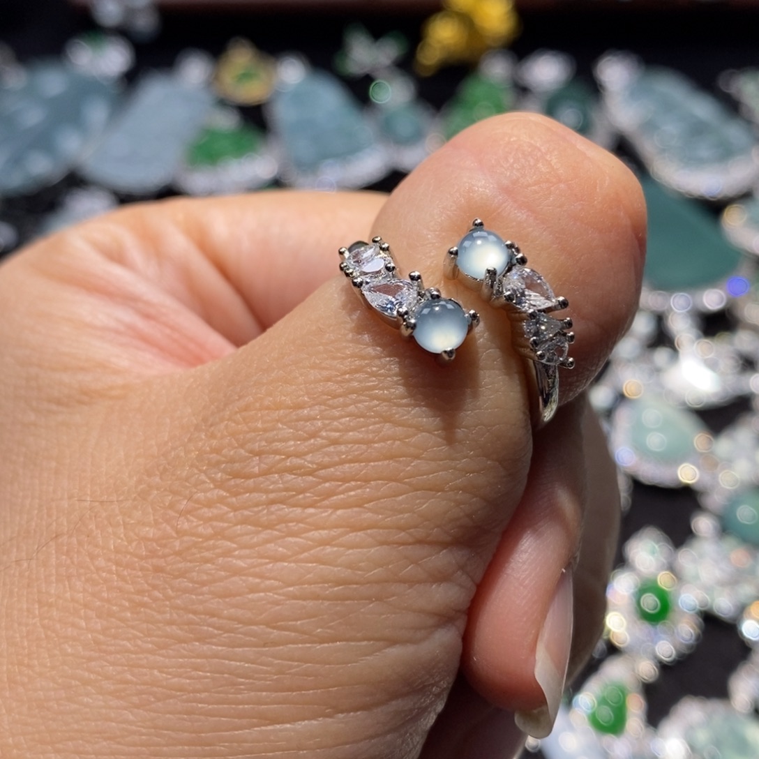 夜***6翡翠未镶嵌颈饰翡翠