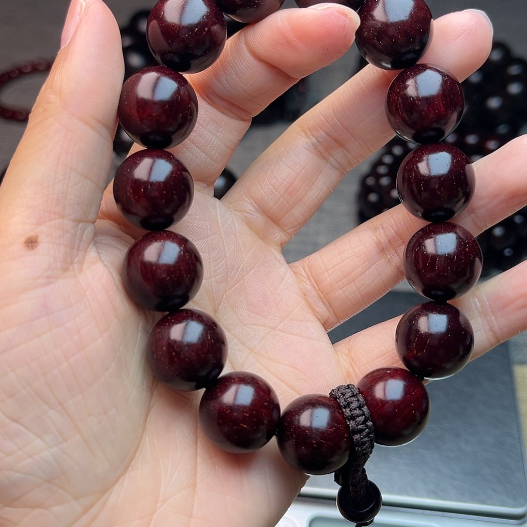 檀香紫檀（小叶紫檀）1.5x15多星