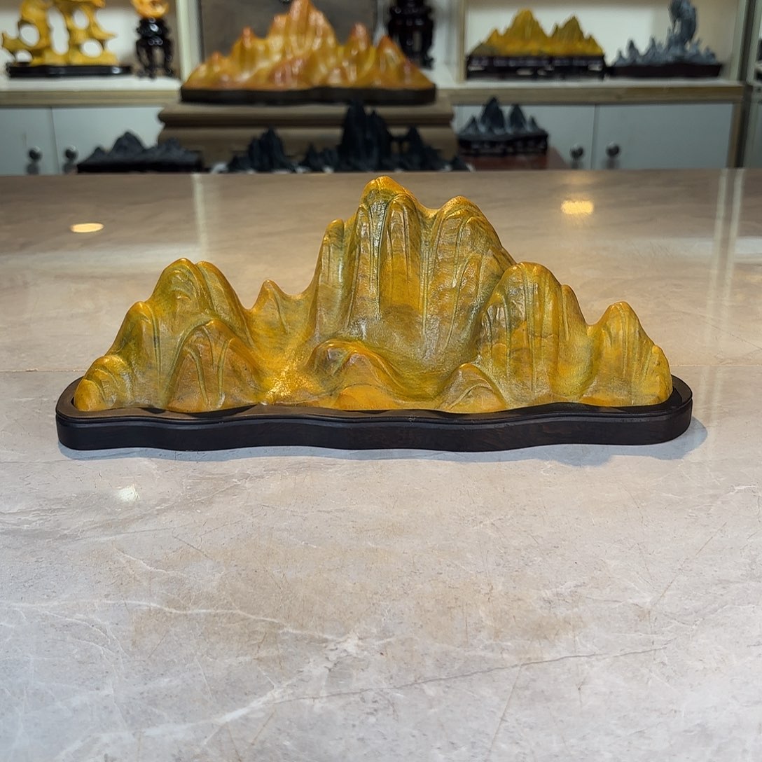 Z***W陶灵璧石手工雕刻奇石摆件