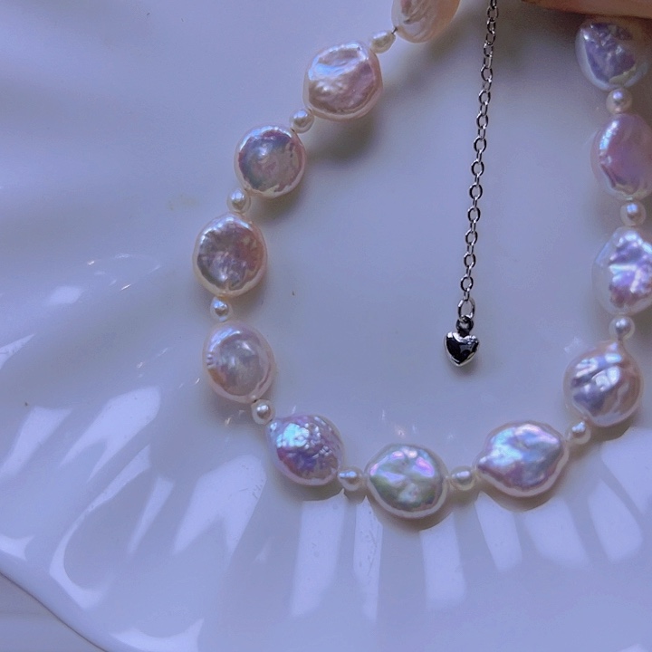 淡水珍珠手绳合金