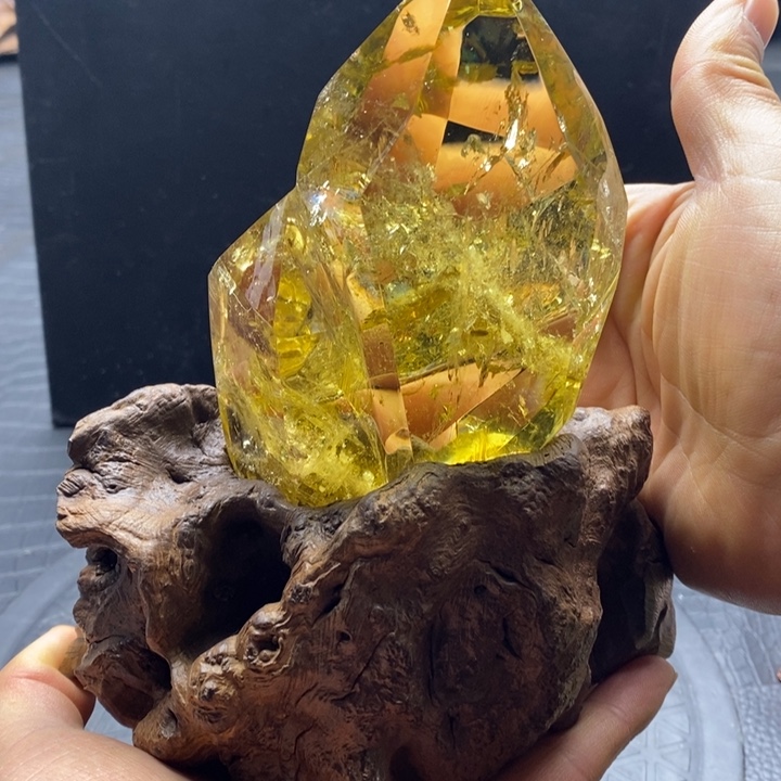 水晶天然水晶居家办公摆件未镶嵌