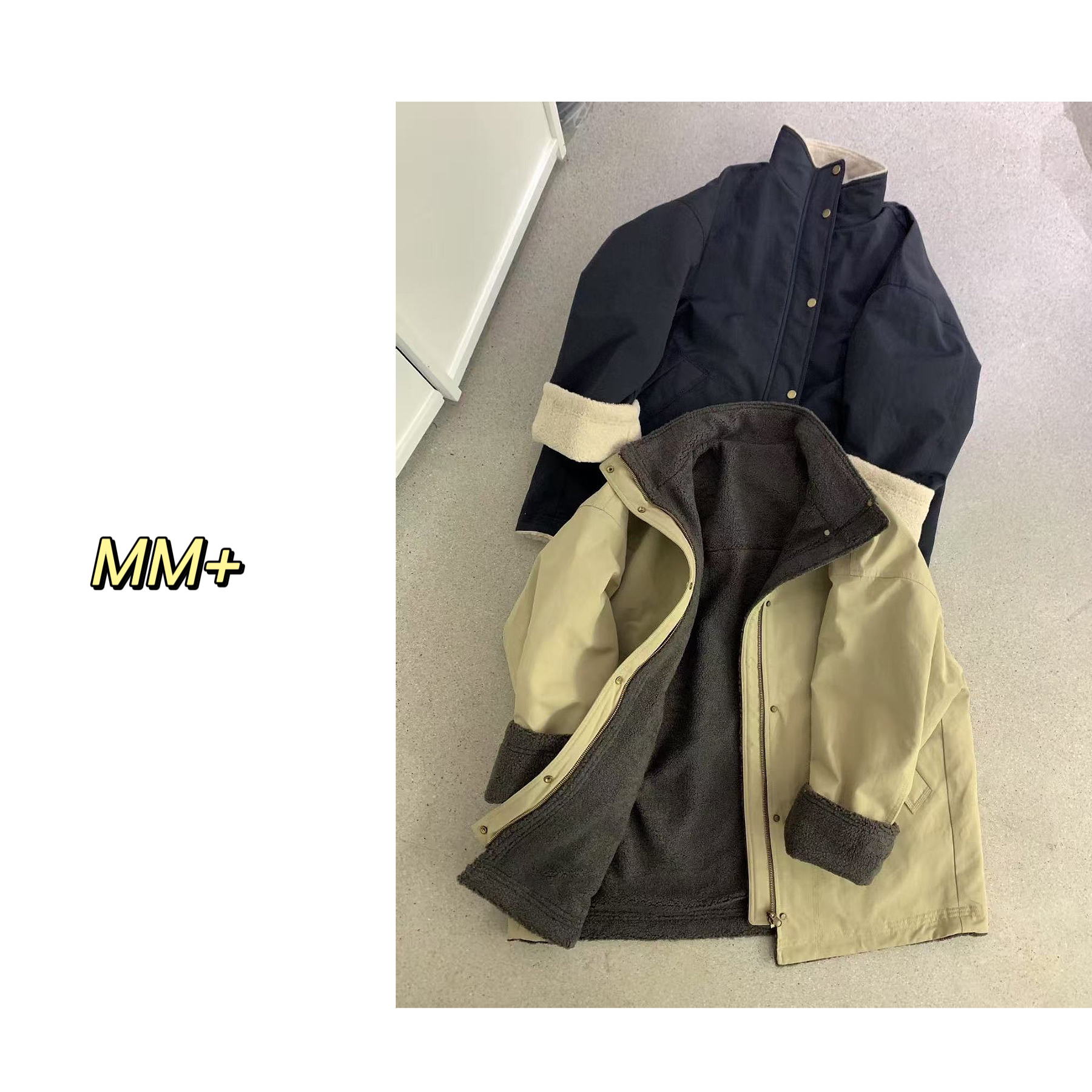 木木家｜欧货高级感立领加厚加绒保暖派克服外套
