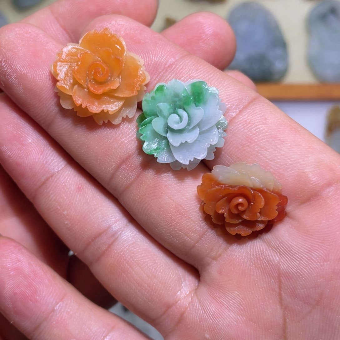 定制翡翠未镶嵌?**糖打包