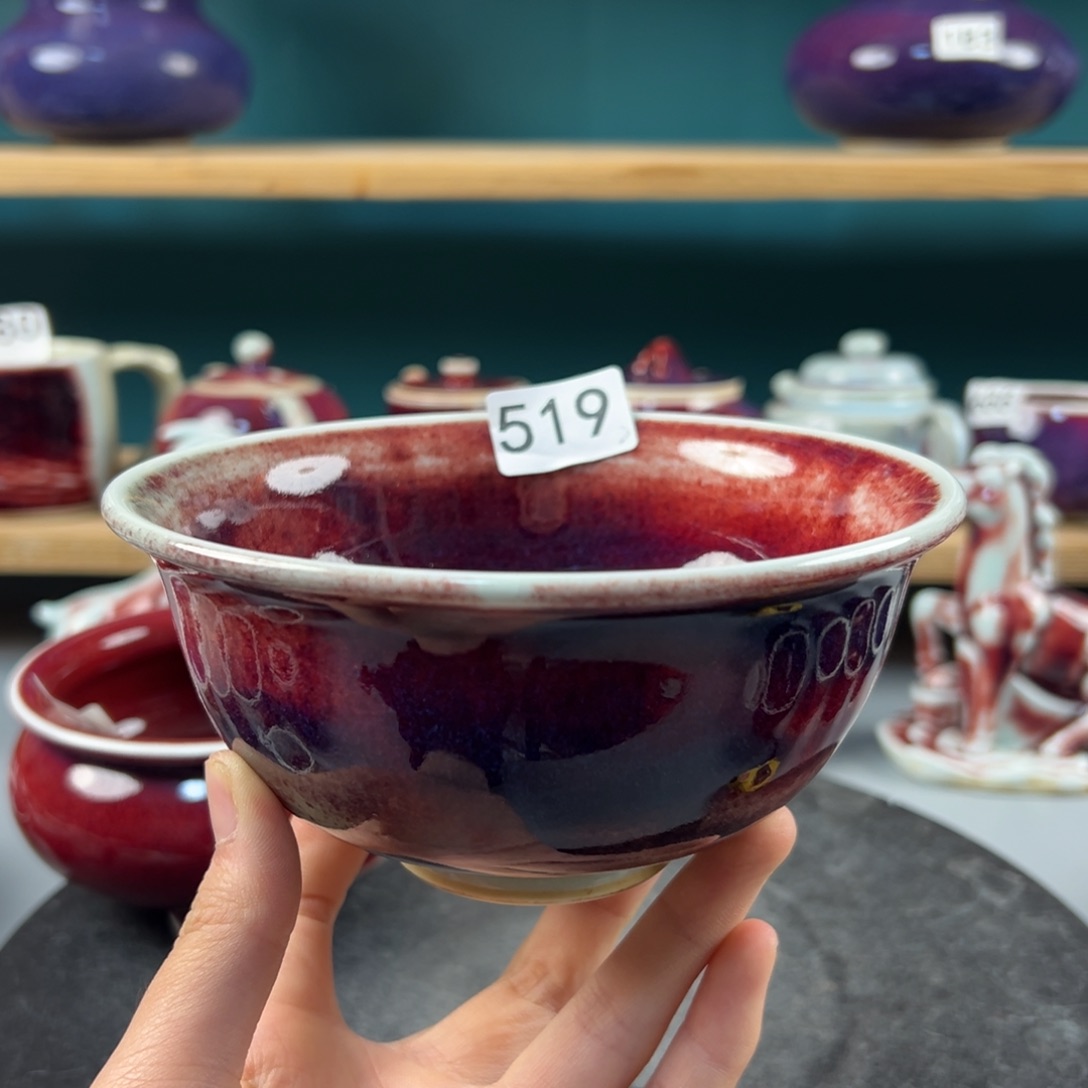 瓷片全品无暇碗纯手工