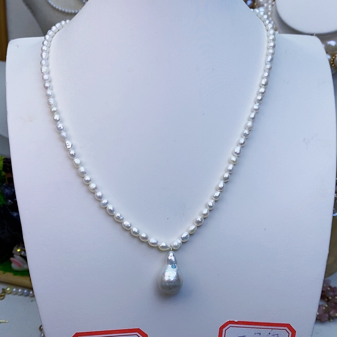 淡水珍珠颈饰未镶嵌