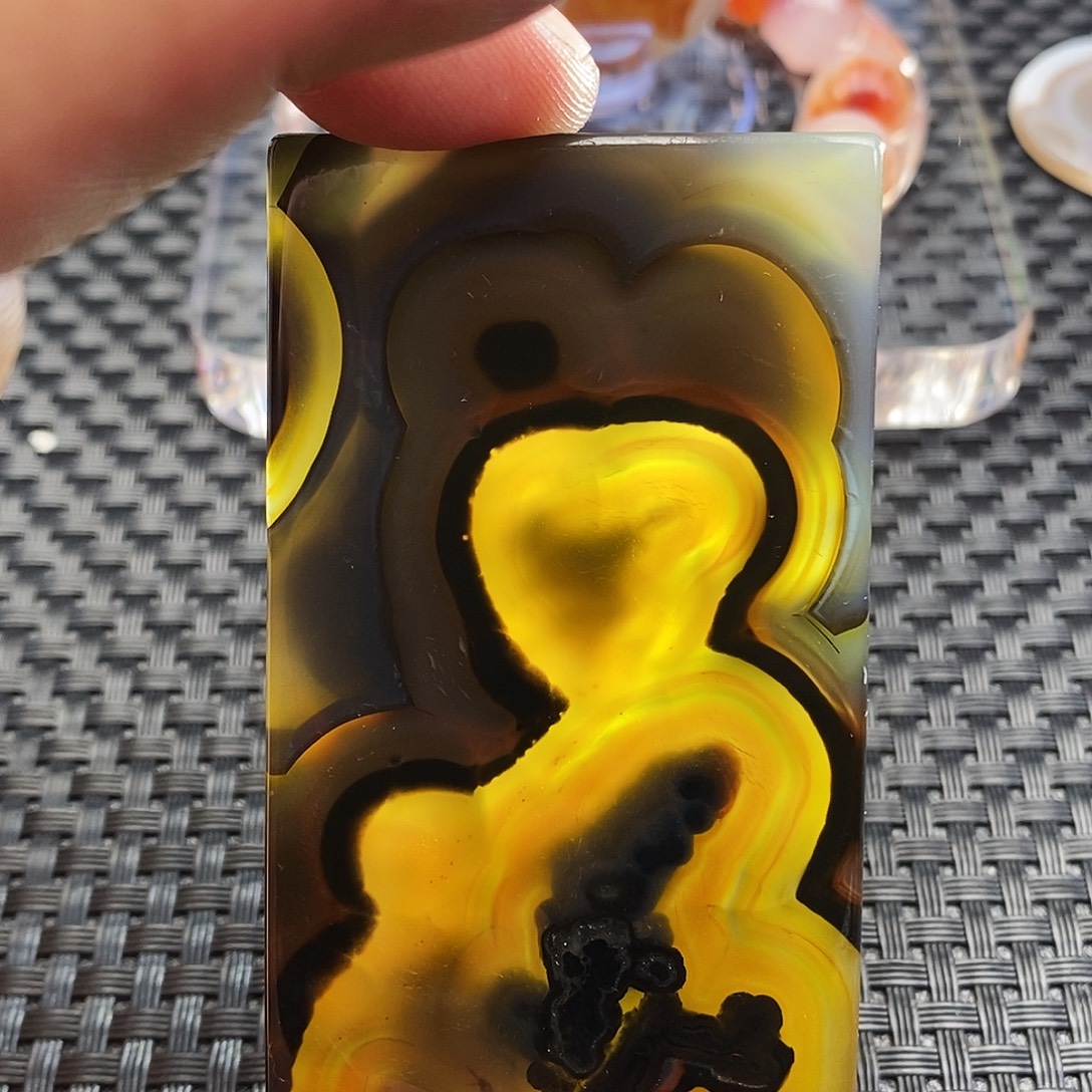玛瑙/玉髓未镶嵌吊坠(不含链)1021
