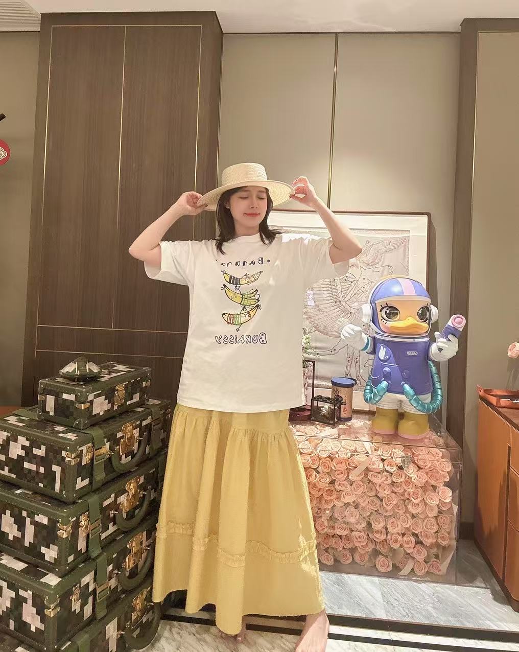 BETTERJOELAY-【百搭衣品】时尚可爱小裙子百搭小清新半身裙Z0763