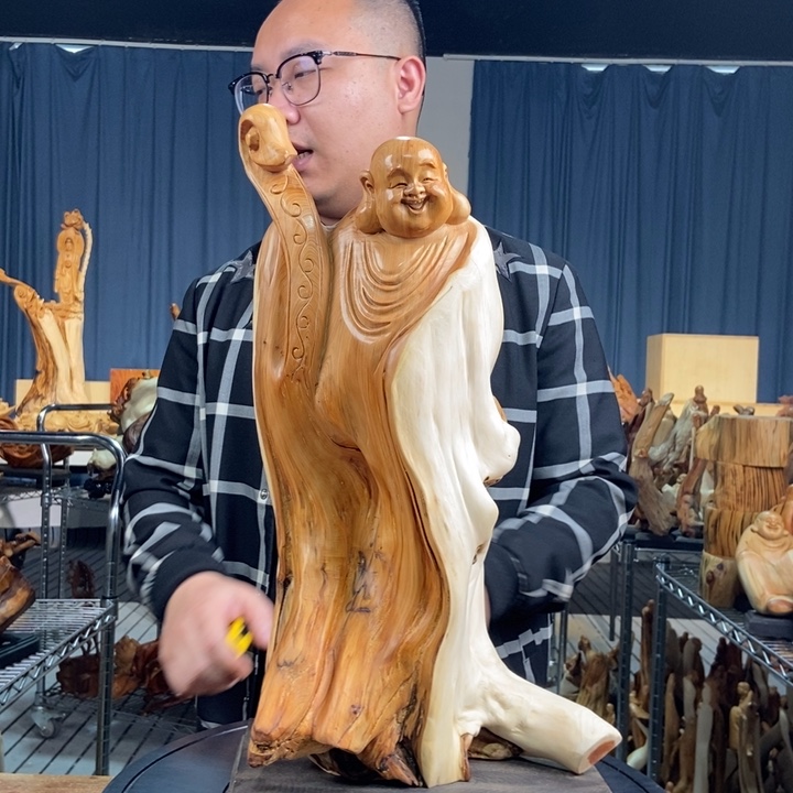 柏木（崖柏）随型摆件