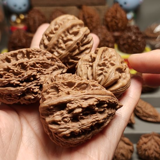 乐***玩吊坠文玩核桃两对7