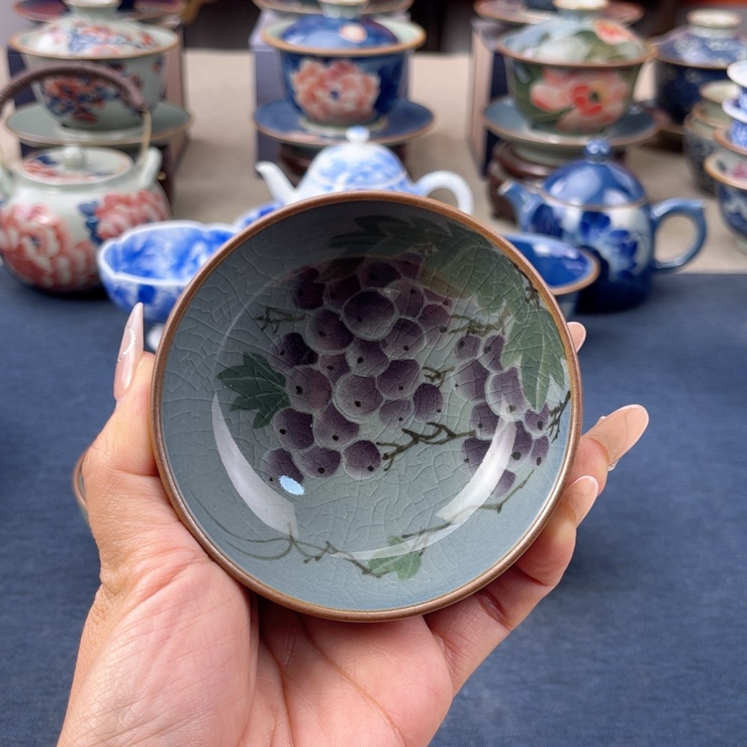 杯景德镇手绘手工茶具