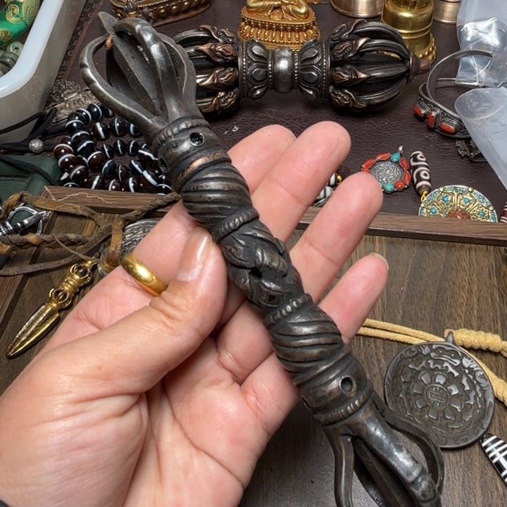 颈饰玻璃藏传喜马拉雅