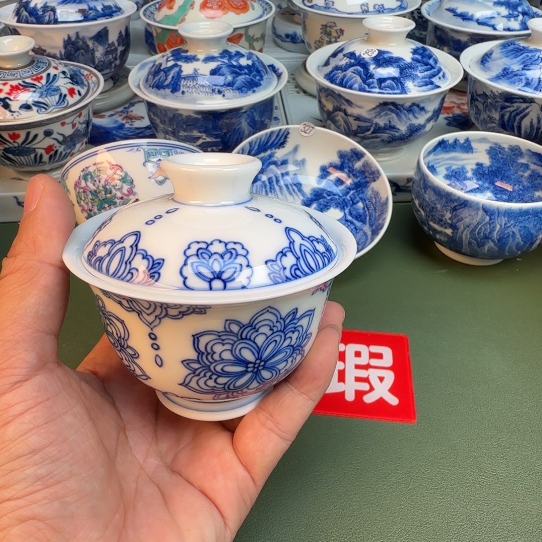 陶纯手工纯手绘茶具311