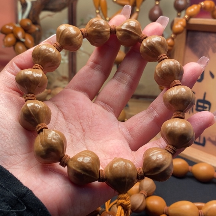 橄榄核手串/手链1.8愤怒小鸟