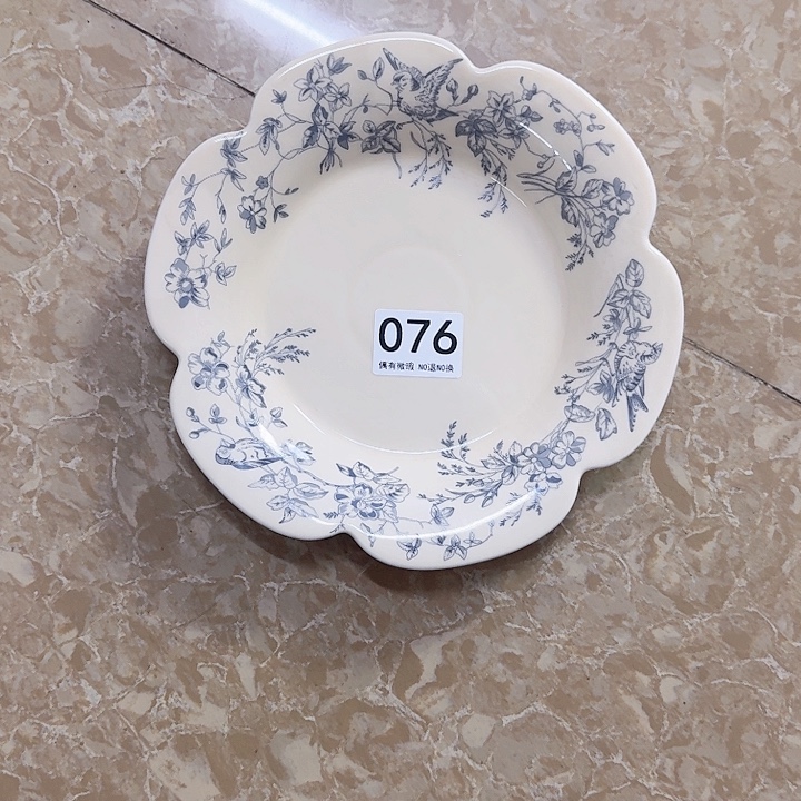 塑料陶瓷碗076盘子一个