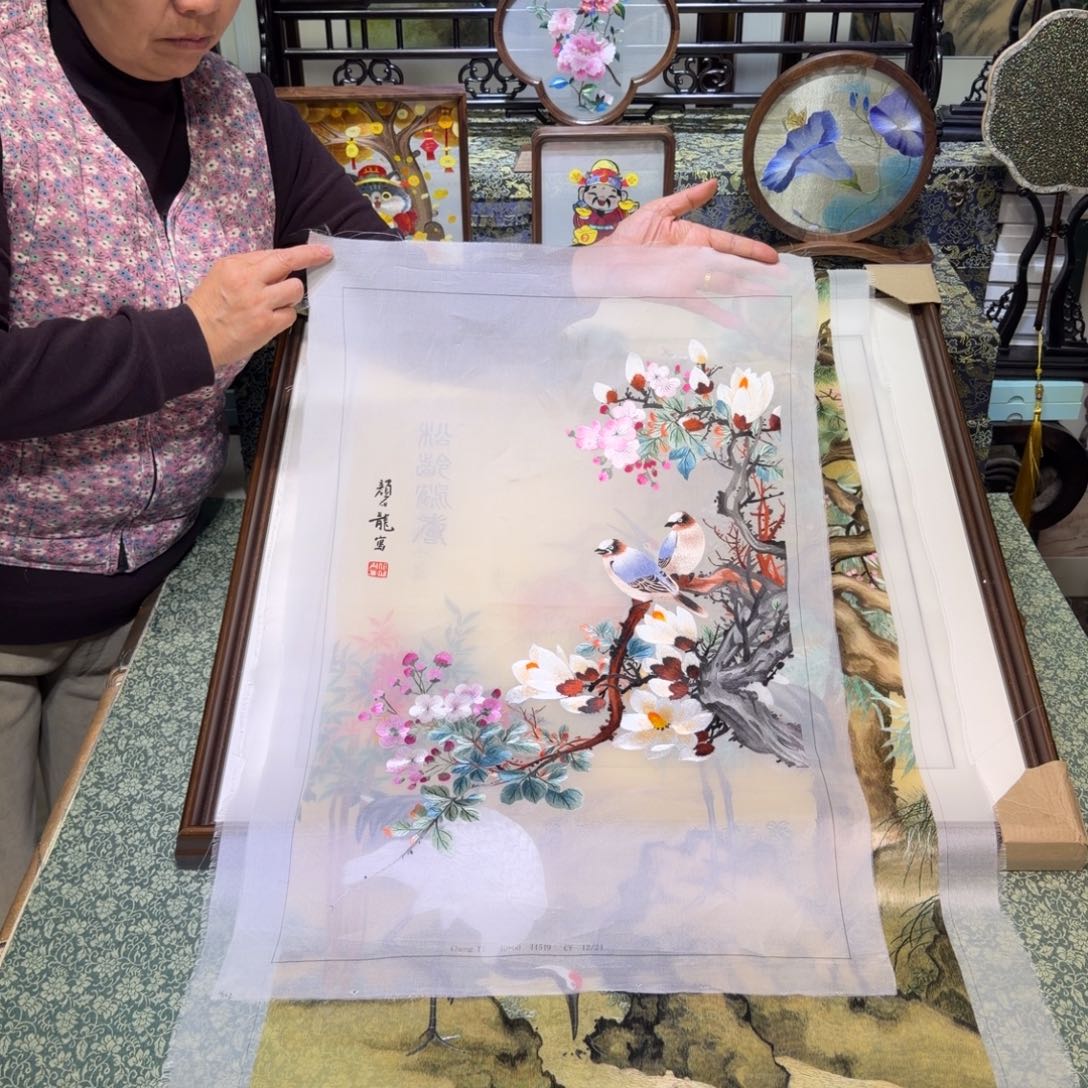 刺绣手工苏绣工艺