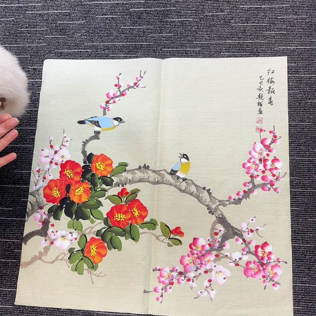 国画国画作品纯手绘